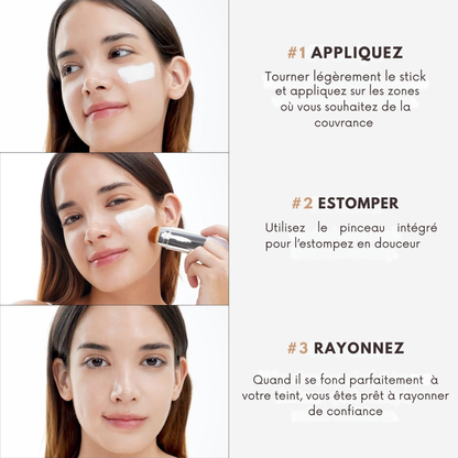 Stick Éclat Naturel – 2 en 1